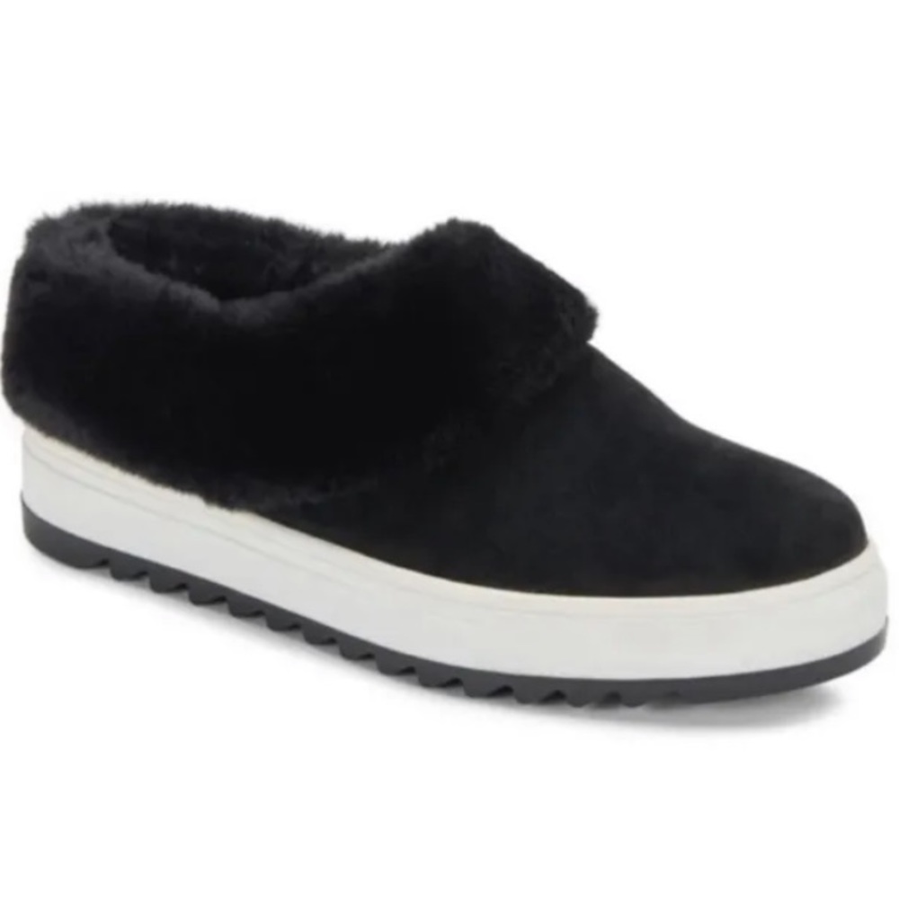 Blondo Black Suede Waterproof Shoes New with Box Size 9